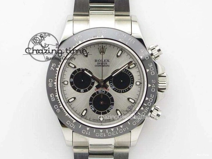 MiroTime 0516 Daytona 126515 QF 1:1 Best Edition Black RG Diamonds Dial on Oysterflex Strap SH4131 V Sophisticated 701